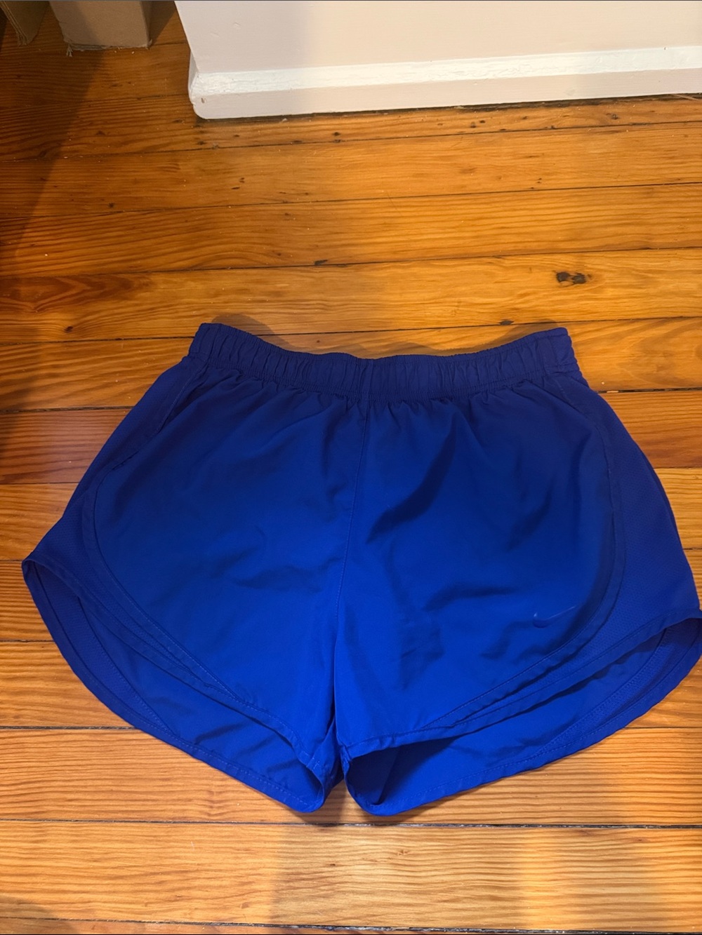 Nike Dri-Fit Blue Women's Athletic Running Shorts
